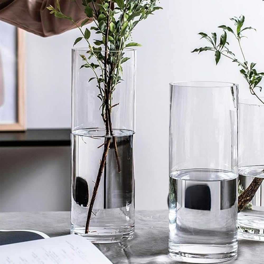 Amazon.co.jp: Zxyler 円筒形ガラス花瓶|60cm 高さクリスタルガラス製 Amazon.co.jp: Zxyler 円筒形ガラス花瓶|60cm 高さクリスタルガラス製